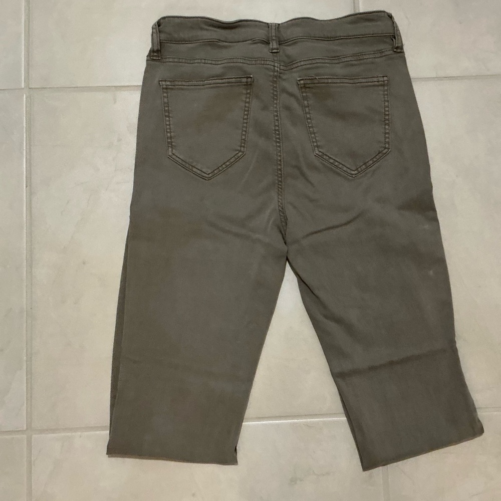 Buffalo David Bitton Women's Skinny Jeans in Olive - Picture 2 of 3
